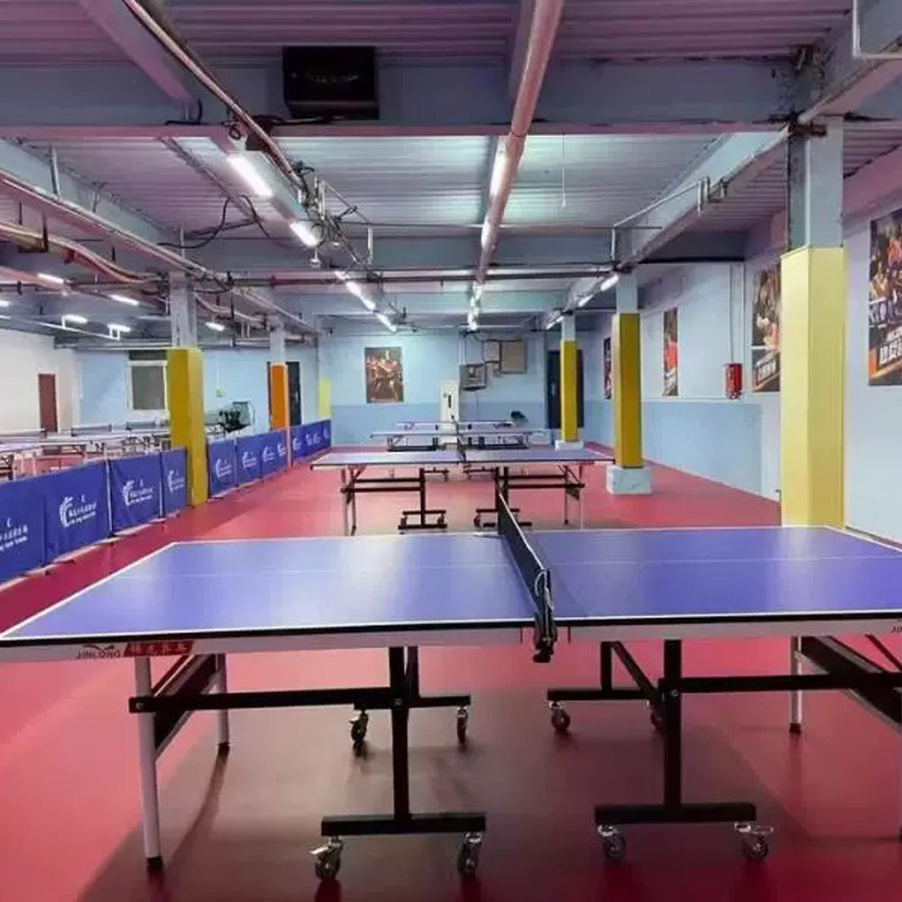 Beable Customizable Table Tennis PVC Sports Flooring – Competition Court Surface with Personalized Logo