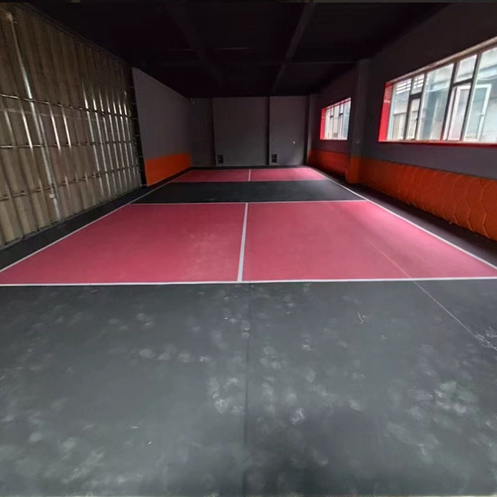 Tapis de pickleball d'intérieur Beable Professional – PVC antidérapant avec marquages de terrain personnalisés