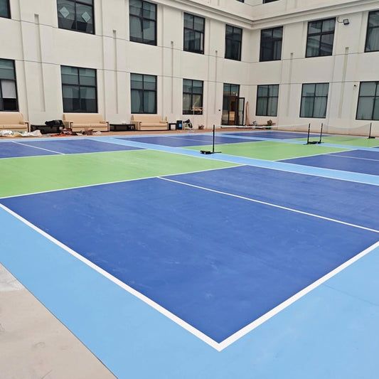 Beable Customizable Pickleball Court Flooring | PVC Roll with Acrylic Finish, Easy to Clean & Install