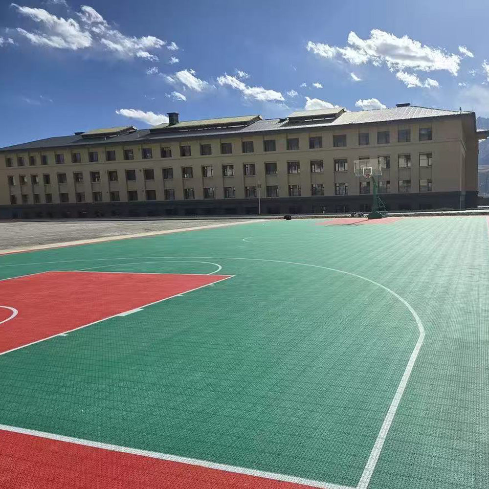 Beable High-Performance Interlocking Basketball Flooring – Perfect for School, Club, and Home Courts