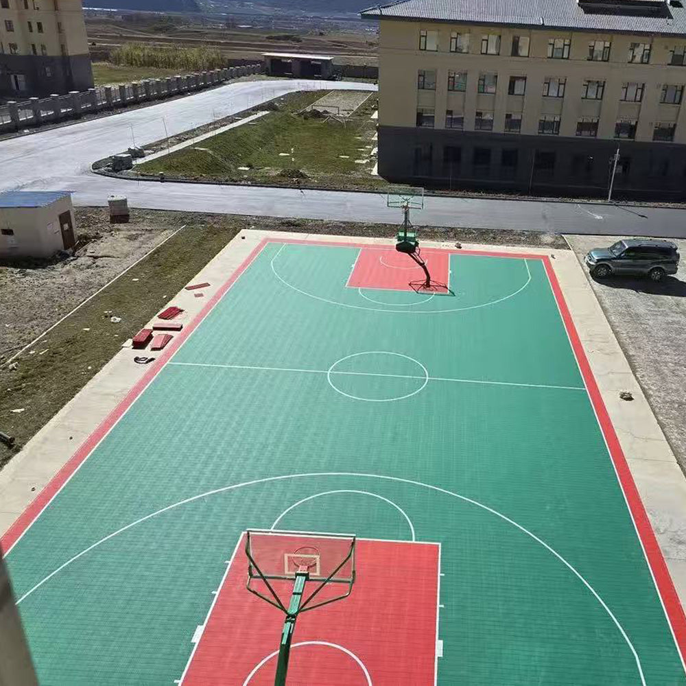 Beable High-Performance Interlocking Basketball Flooring – Perfect for School, Club, and Home Courts