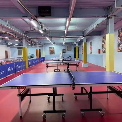 Beable Customizable Table Tennis PVC Sports Flooring – Competition Court Surface with Personalized Logo