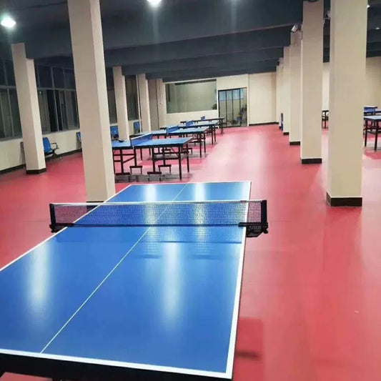 Beable Professional PVC Table Tennis Court Flooring – Competition Surface, Custom Size & Logo, Easy to Install