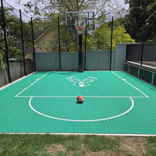 Beable Professional PP Modular Basketball Flooring | Customize Your Court Design | Easy Install & Door-to-Door Delivery