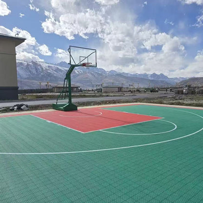 Beable High-Performance Interlocking Basketball Flooring – Perfect for School, Club, and Home Courts