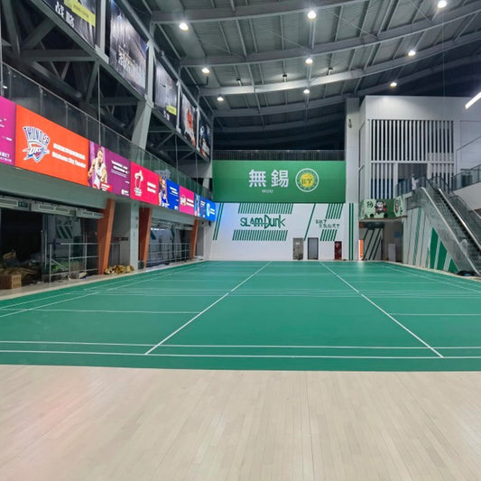 Beable Custom PVC Badminton Sports Floor for Schools and Training Centers
