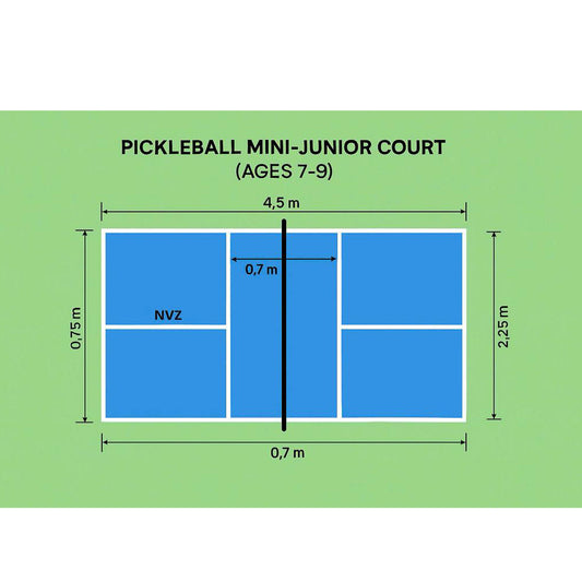 Beable Home Mini Pickleball Court PVC Flooring | Small Size Roll Surface | Custom Color & Logo | Easy Installation & Door-to-Door Delivery
