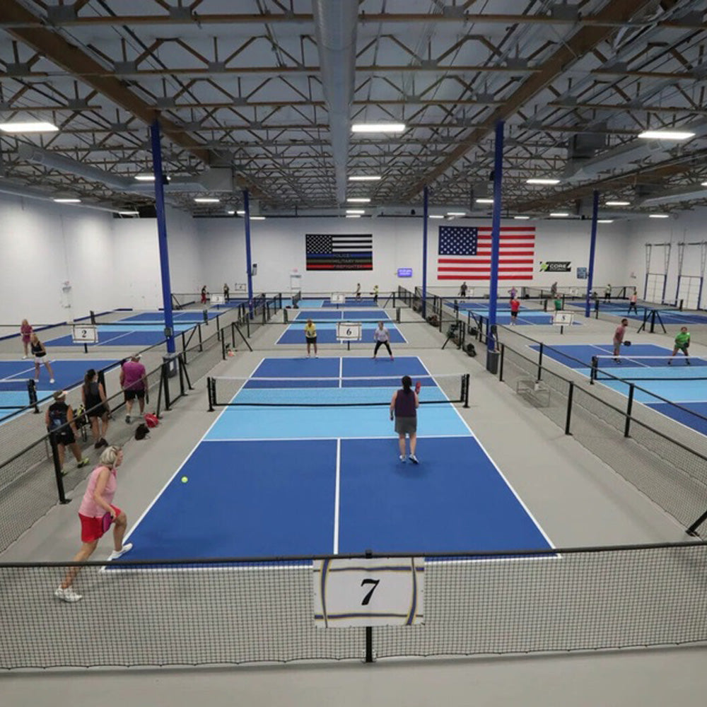 Beable Indoor & Outdoor Pickleball Court PVC Flooring | Anti-Slip Acrylic Surface | Long-Lasting & Reliable