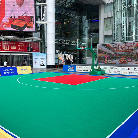 Beable Outdoor Interlocking Basketball Court Tiles | DIY-Friendly, Customizable Surface | Direct from Factory
