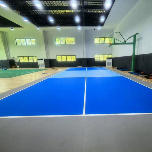 Beable Professional PVC Sports Roll Flooring for Pickleball Courts | Durable Acrylic Coating | OEM/ODM Available