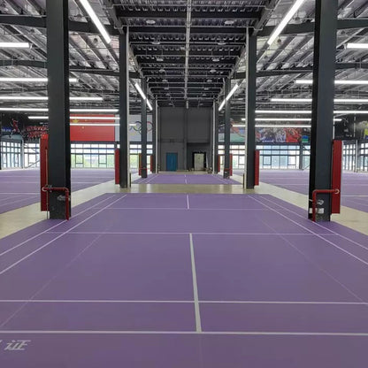Beable Indoor PVC Badminton Court Flooring | Custom Color & Line Marking | Fast Shipping to Europe & Australia