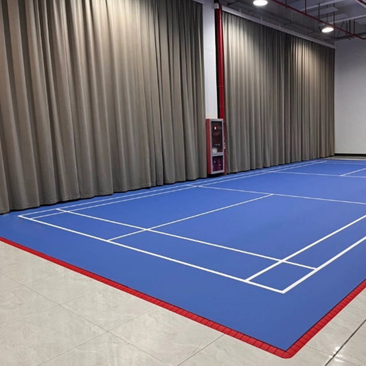 Beable Custom-Made Badminton Flooring | PVC Roll with Court Lines & Logo Printing | Direct Factory Supply