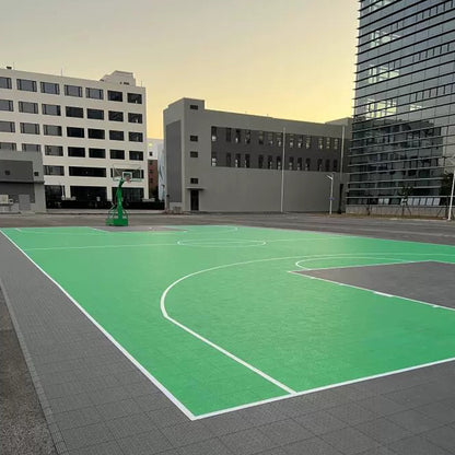 Beable FIBA Standard Interlocking Basketball Court Floor Tiles – Custom Logo & Outdoor Use