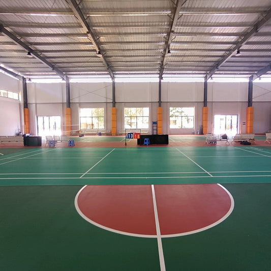 Beable PVC Badminton Court Flooring for Gyms and Sports Centers – Shock Absorption