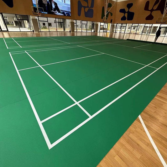 Beable Anti-Slip PVC Badminton Flooring for Indoor Sports – Free Samples & Custom Options Available