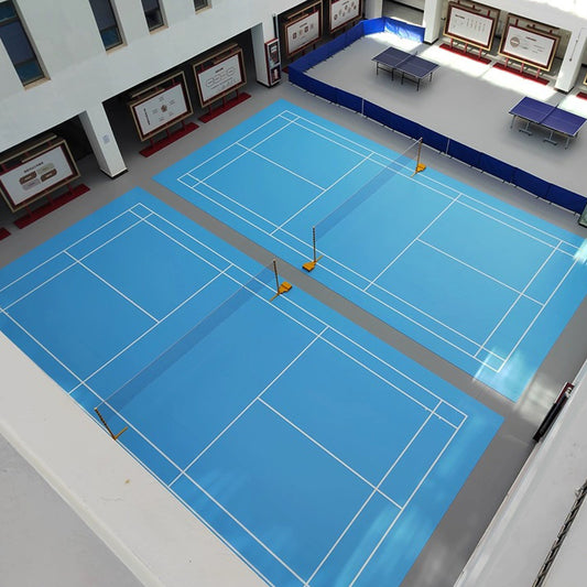 Beable Professional Grade PVC Badminton Flooring for Tournament & Club Use