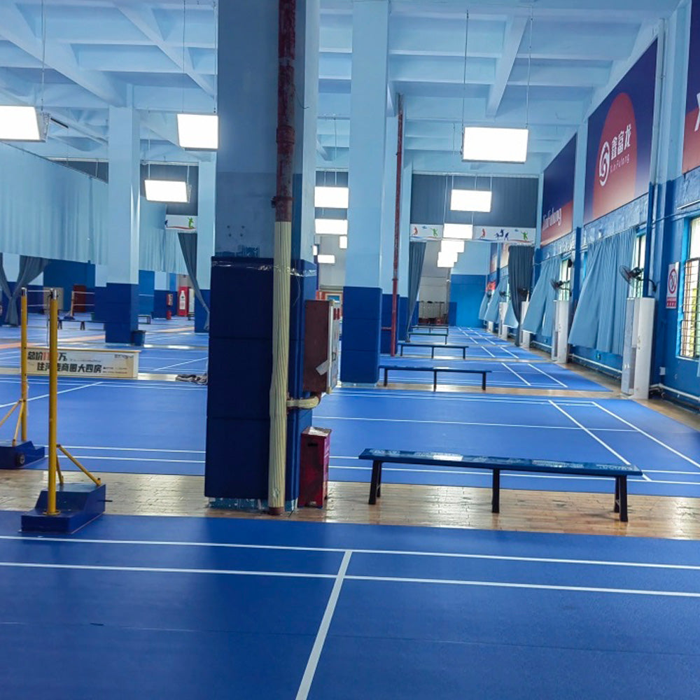 Beable EN Standard PVC Badminton Court Flooring – Indoor Sports Surface with Anti-Slip and Eco-Friendly Material