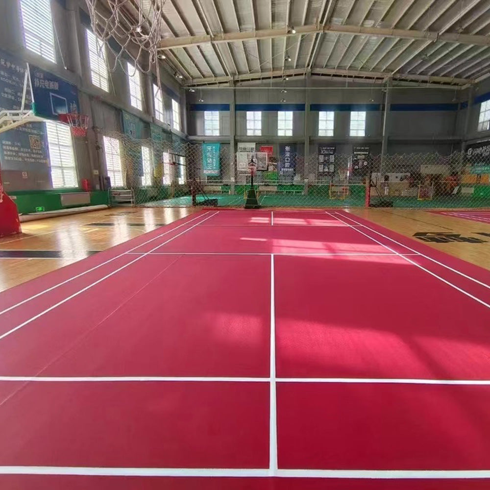 Beable Professional PVC Badminton Court Flooring | Custom Marking + Easy Installation | OEM Available