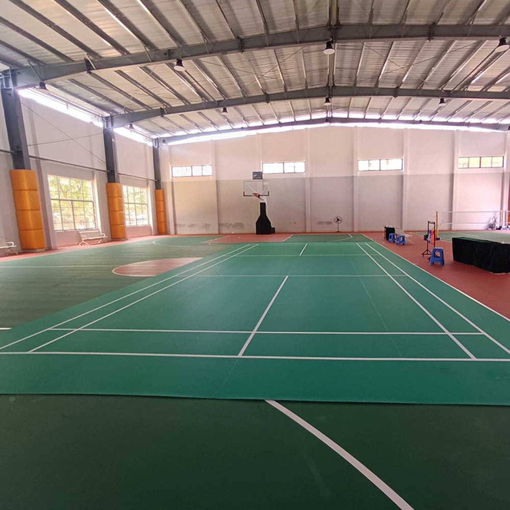 Beable PVC Badminton Court Flooring for Gyms and Sports Centers – Shock Absorption
