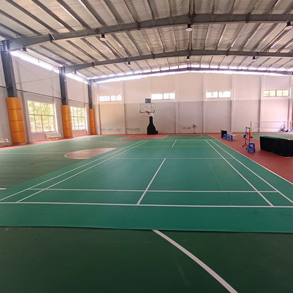 Beable PVC Badminton Court Flooring for Gyms and Sports Centers – Shock Absorption