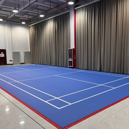 Beable Custom-Made Badminton Flooring | PVC Roll with Court Lines & Logo Printing | Direct Factory Supply