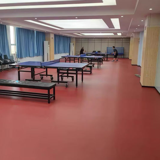 Beable Premium PVC Table Tennis Flooring – Designed for Schools, Clubs, and Competition