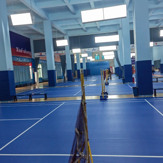 Beable EN Standard PVC Badminton Court Flooring – Indoor Sports Surface with Anti-Slip and Eco-Friendly Material