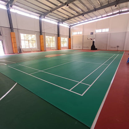 Beable PVC Badminton Court Flooring for Gyms and Sports Centers – Shock Absorption
