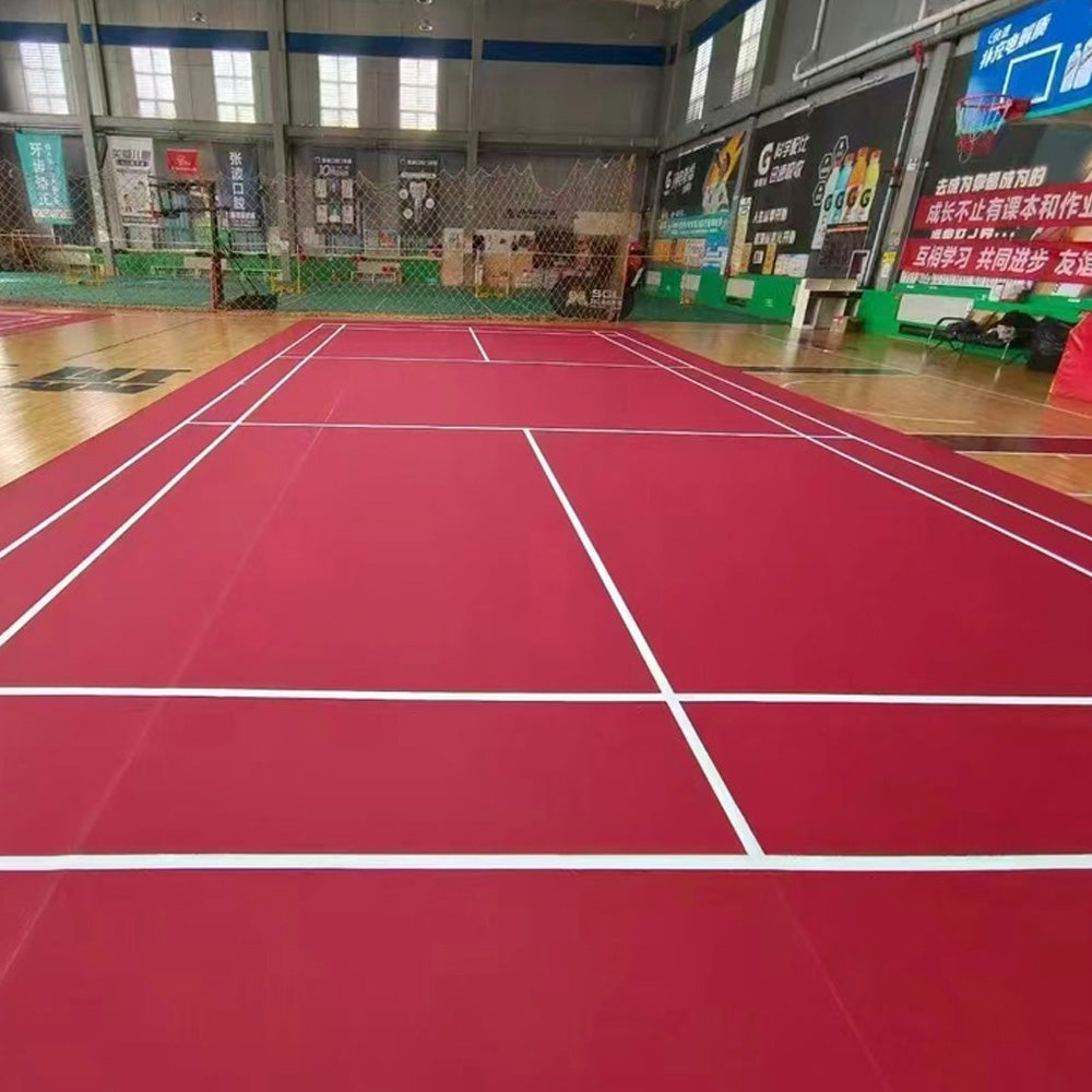 Beable Professional PVC Badminton Court Flooring | Custom Marking + Easy Installation | OEM Available