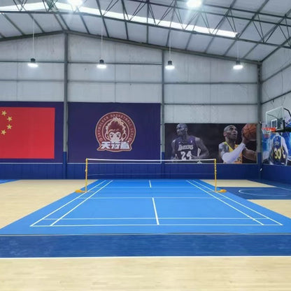 Beable Professional Indoor Badminton Court Flooring – Anti-Slip PVC Roll, Customization & Free Sample Offered