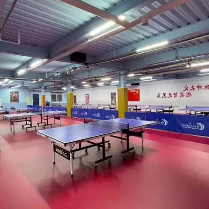 Beable Customizable Table Tennis PVC Sports Flooring – Competition Court Surface with Personalized Logo